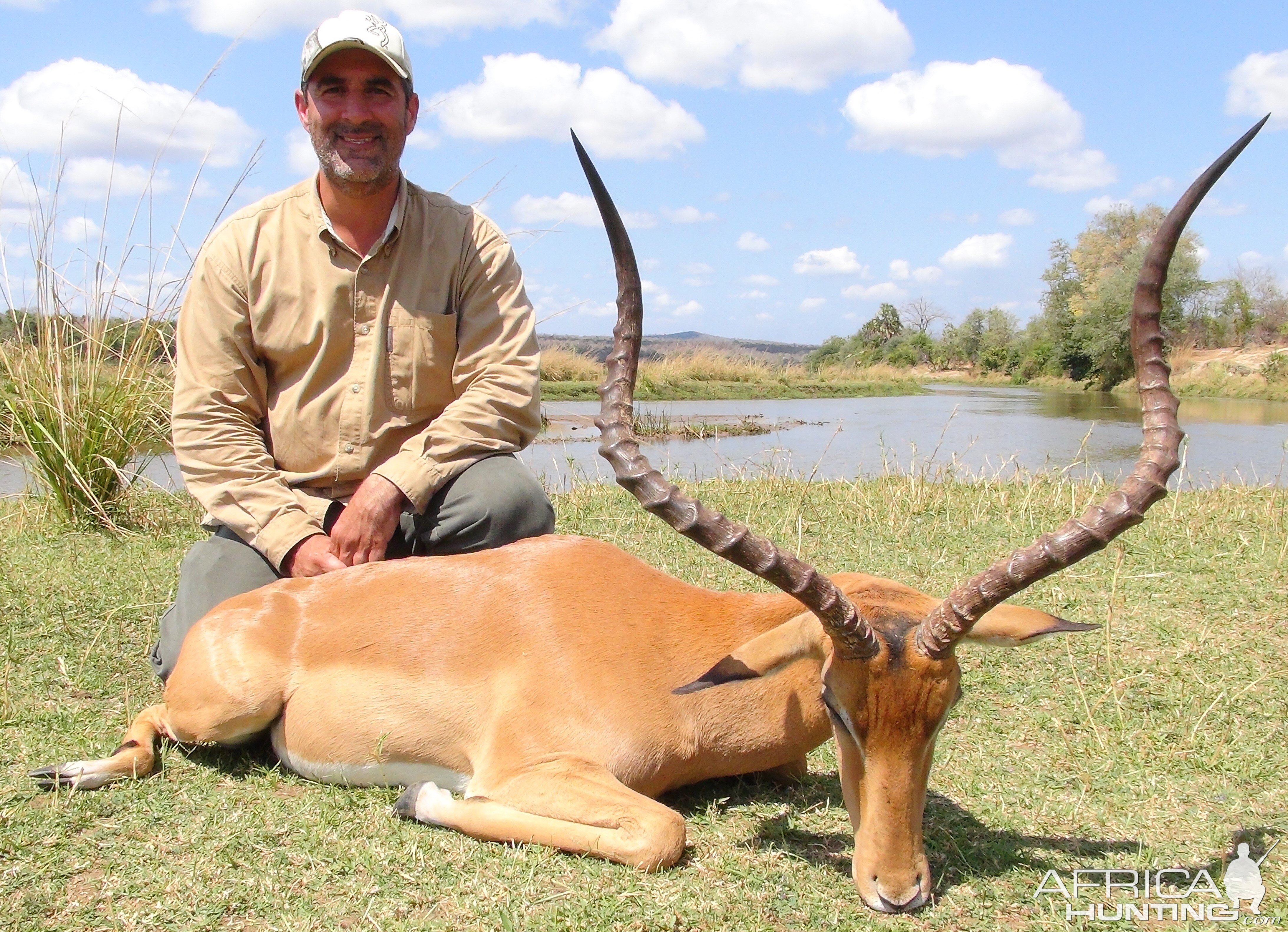 Monster Southern Impala Hunt Selous Tanzania