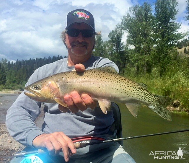 Montana, Idaho & Wyoming USA Fly Fishing Rainbow Trout