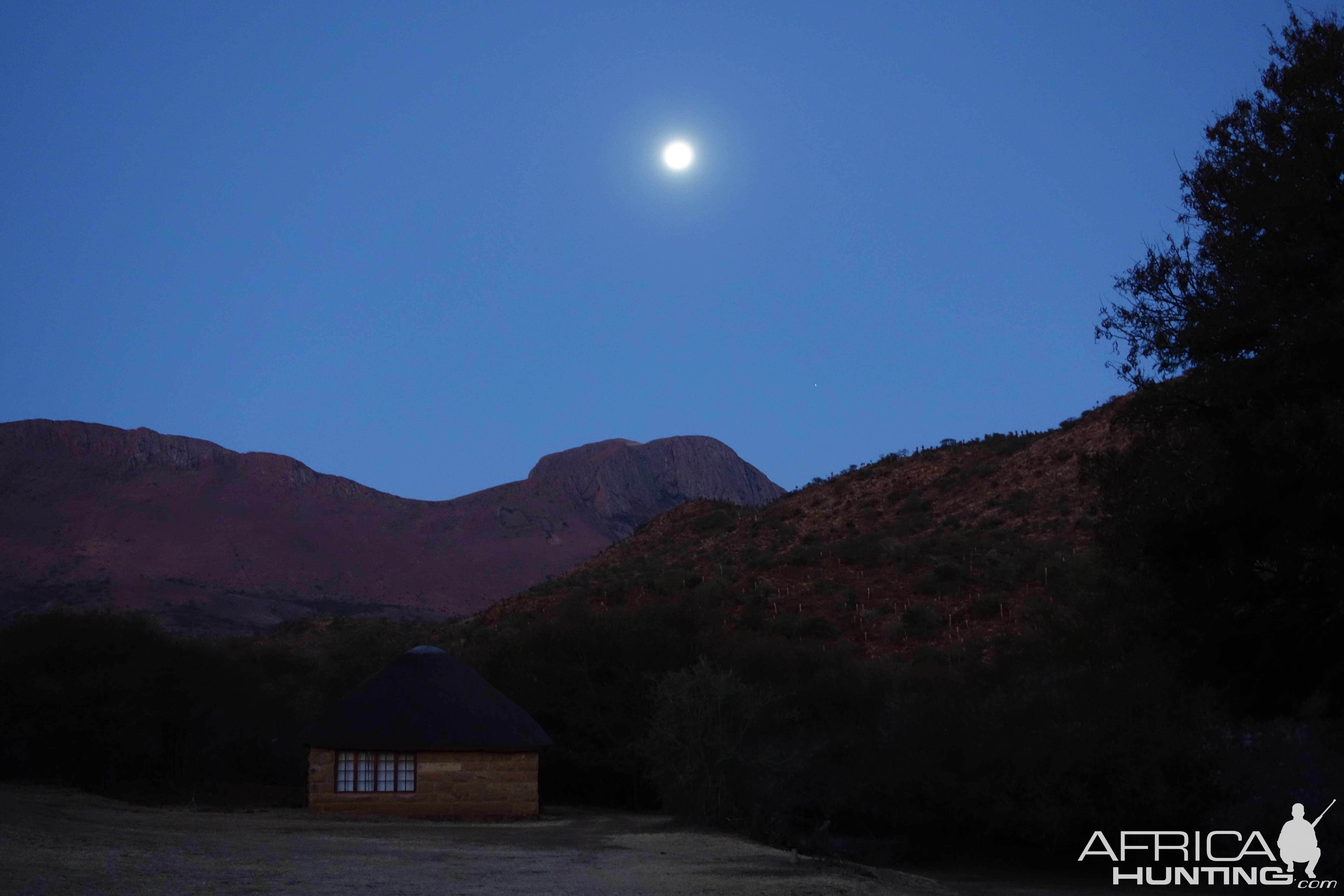 Moon Scene South Africa