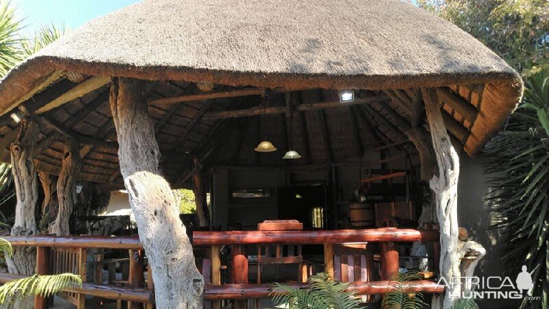 Motshwere Deck Outside Dining Room