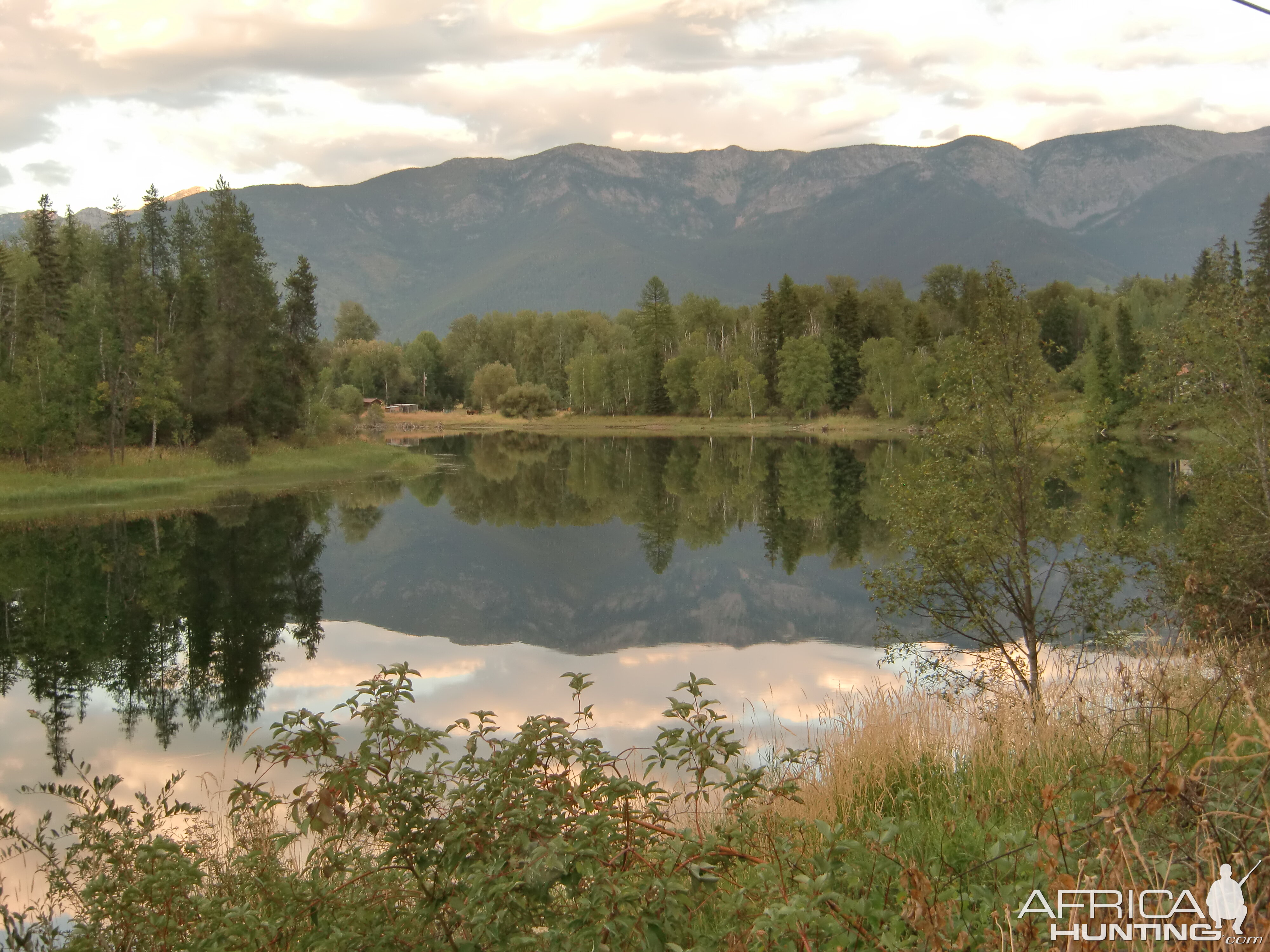 Mountain lake in Montana