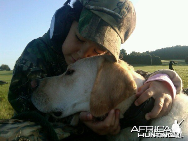 My 6 yr-old and her best friend on a bird hunt a couple weeks back