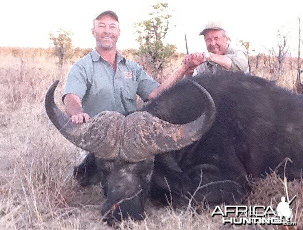 My dad Buffalo hunted in Zimbabwe