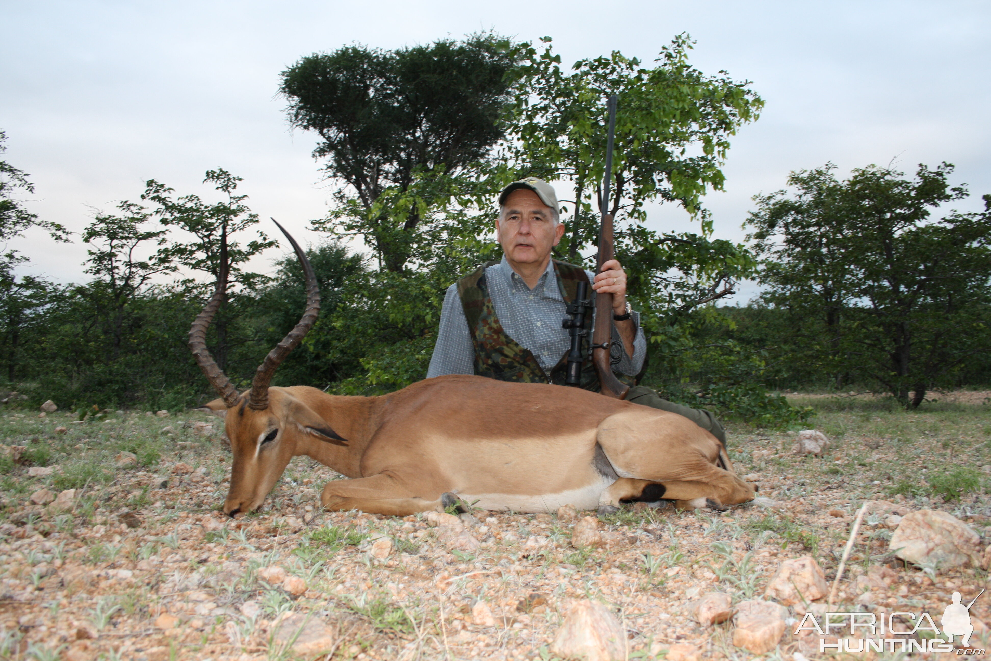 My Father with Impala South Africa