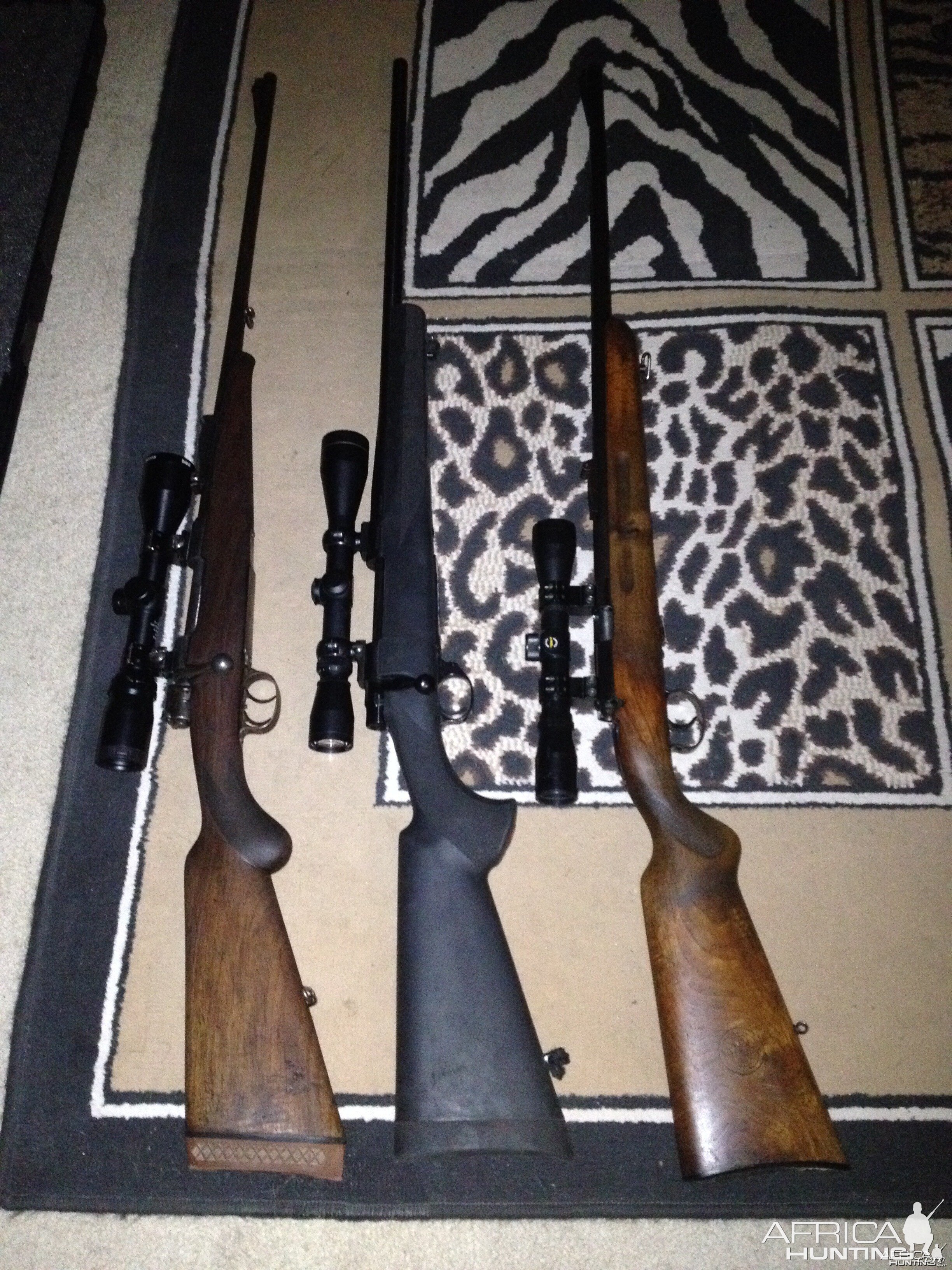 My guns. Mausers and how 375