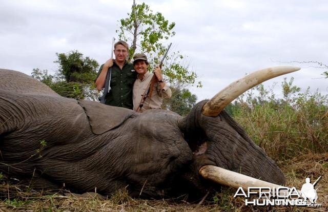 Myself and Joao with his 55lb'er