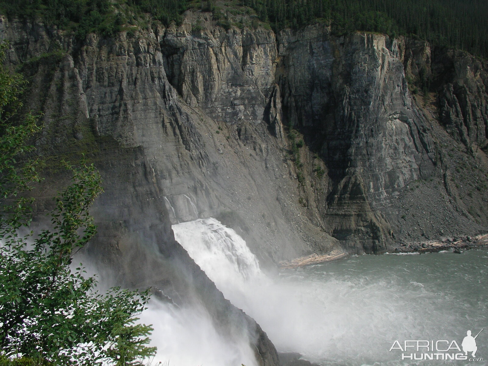 Nahanni river and Virginia Falls Canada