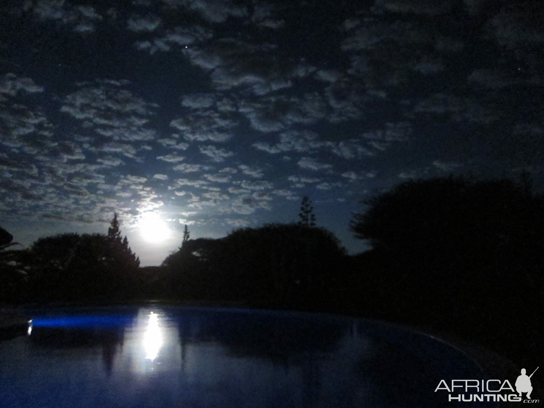 Namibia at night