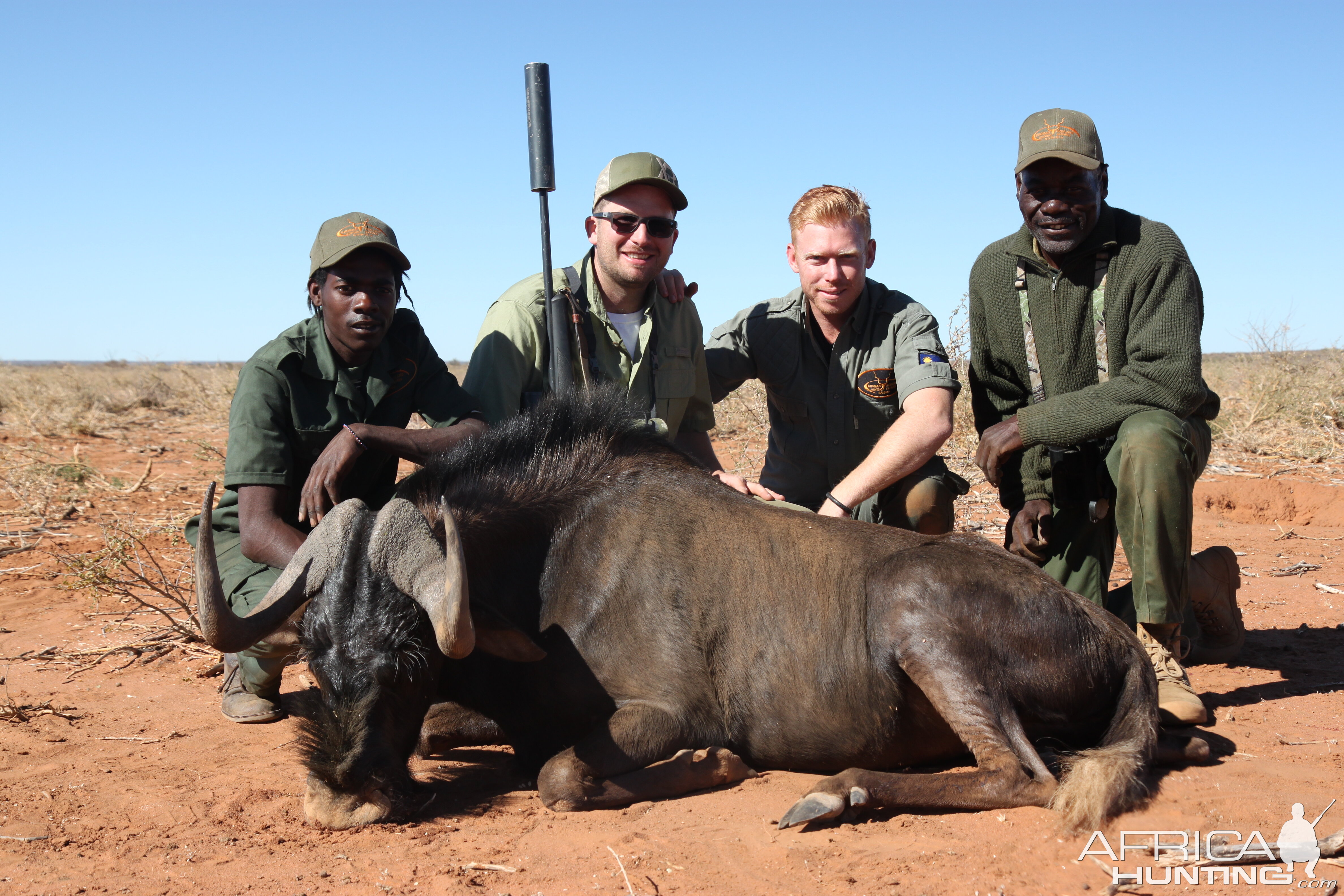 Namibia Hunt Black Wildebeest