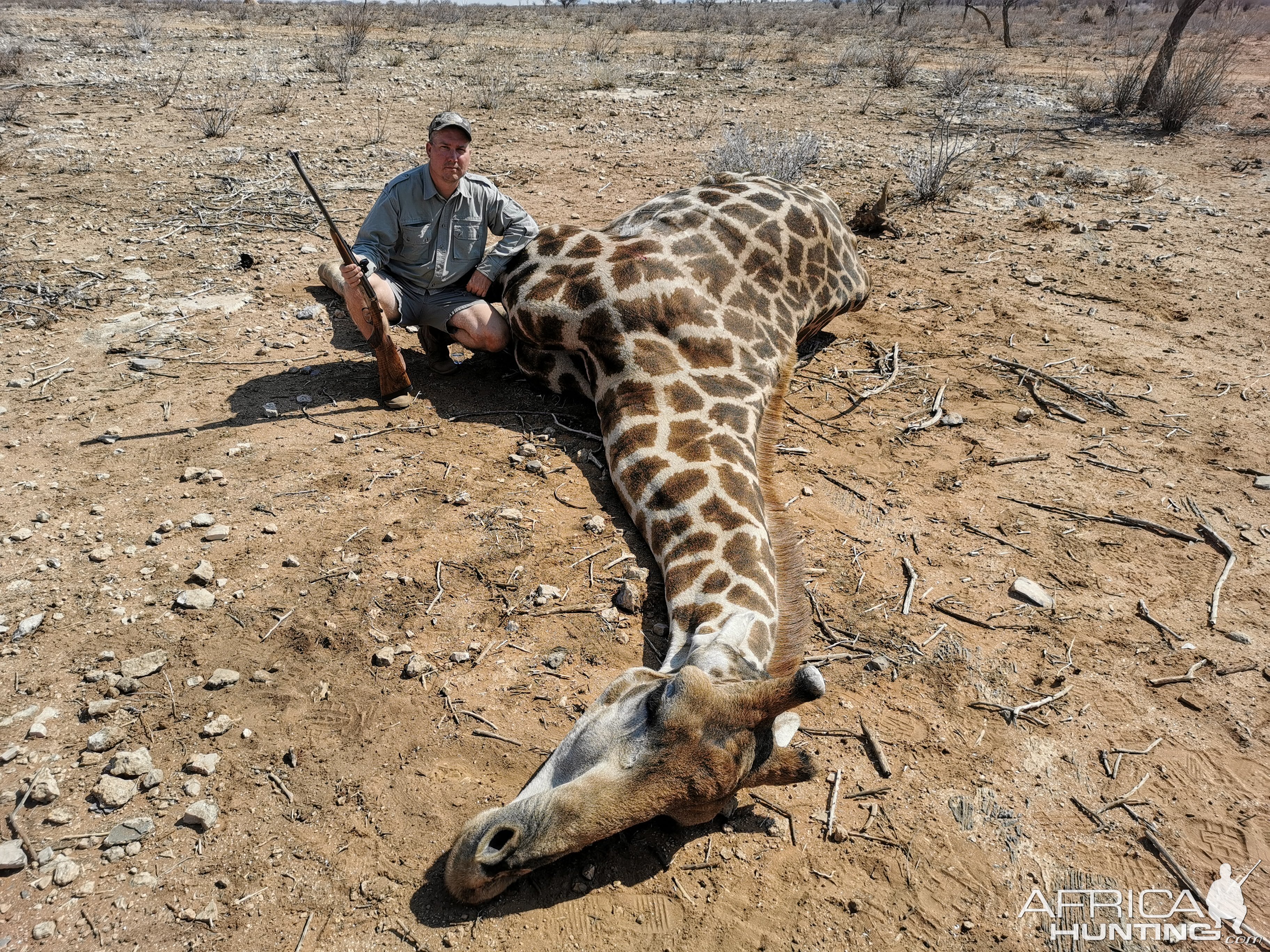 Namibia Hunt Giraffe