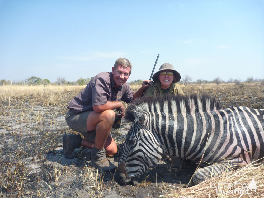 Namibia Hunt Hartmann's Mountain Zebra