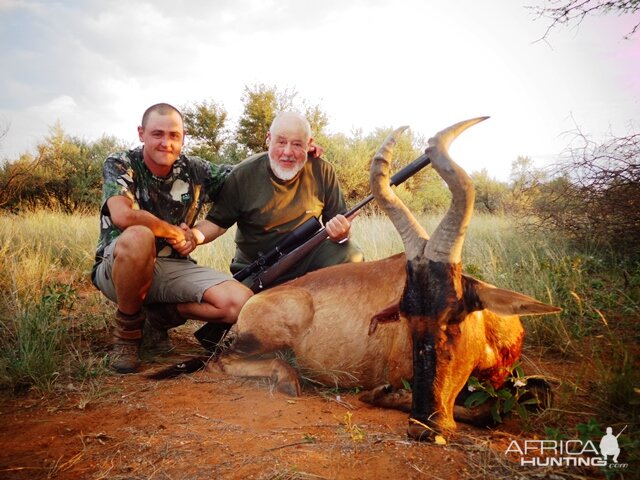 Namibia Hunt Red Hartebeest