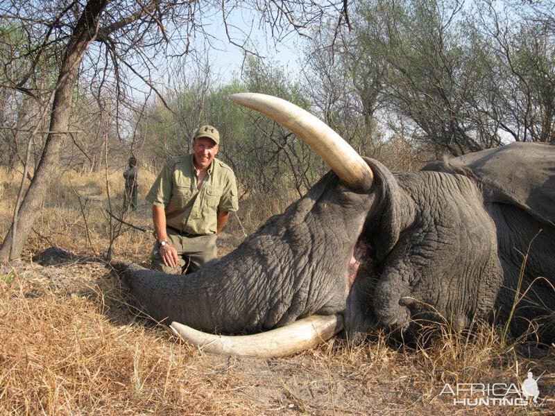 Namibia Hunting Elephant