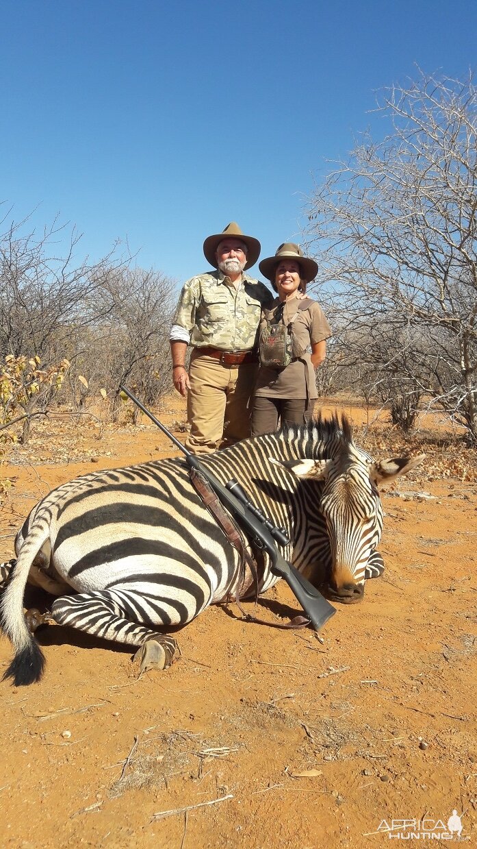 Namibia Hunting Hartmann’s Mountain Zebra