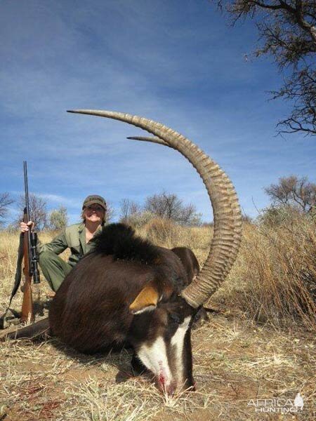 Namibia Hunting Sable Antelope