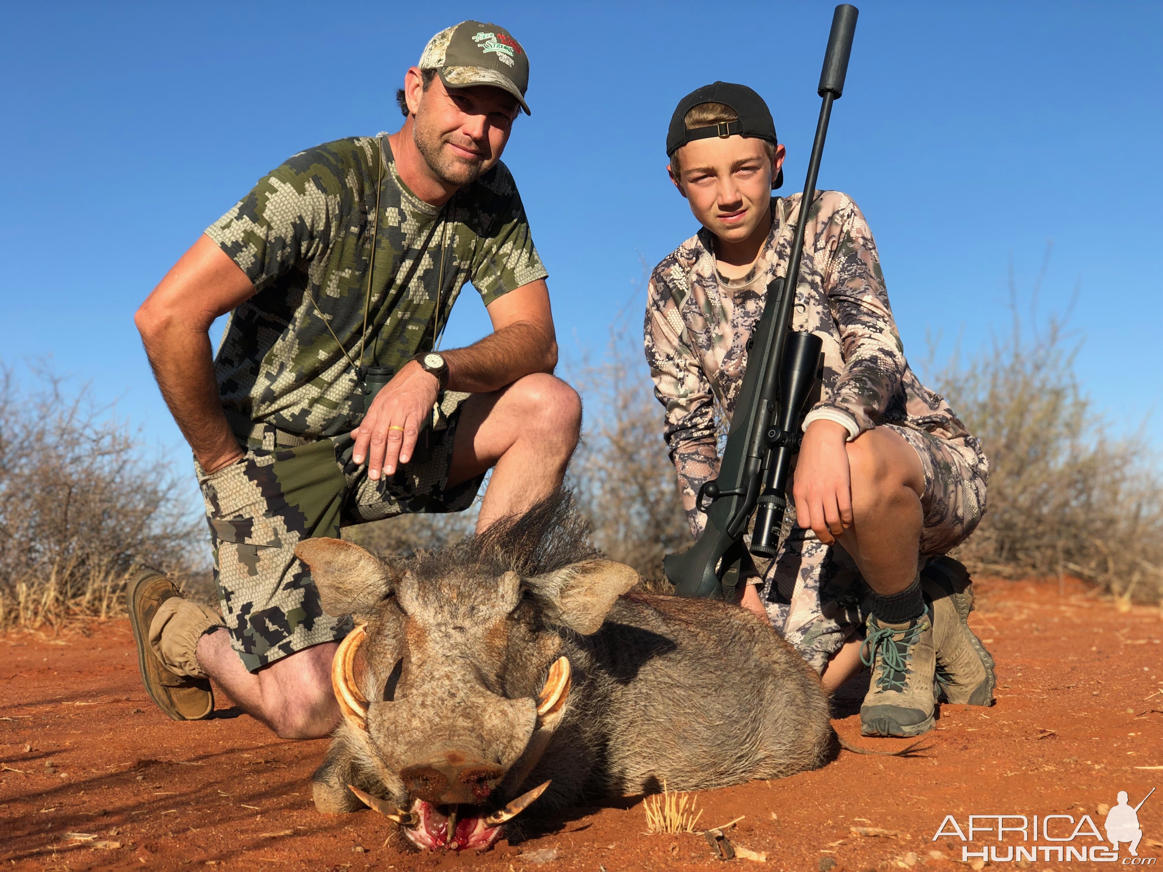 Namibia Hunting Warthog