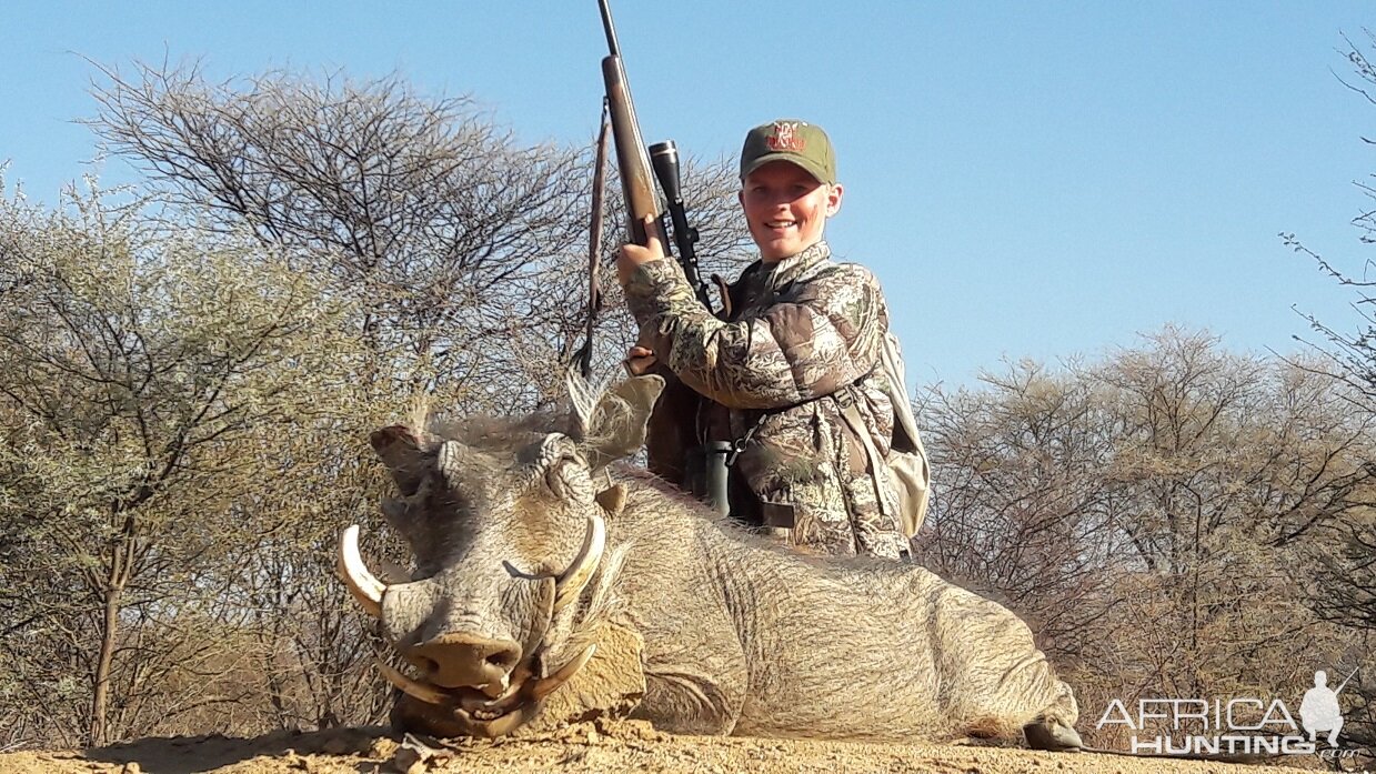 Namibia Hunting Warthog