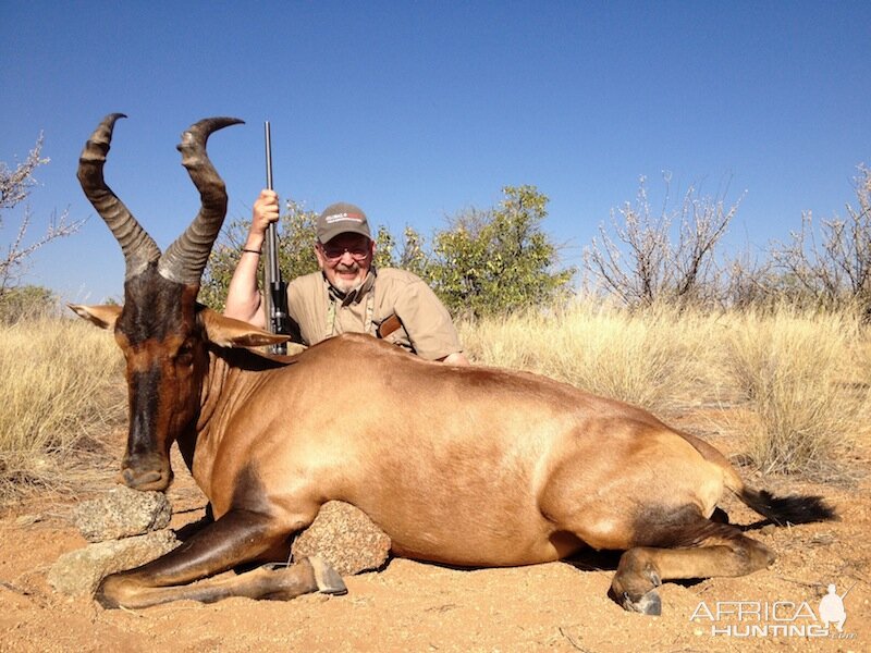 Namibia Red Hartebeest Hunt