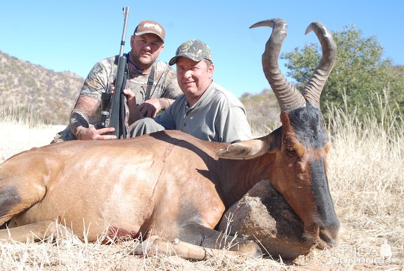 Namibia Red Hartebeest Hunt