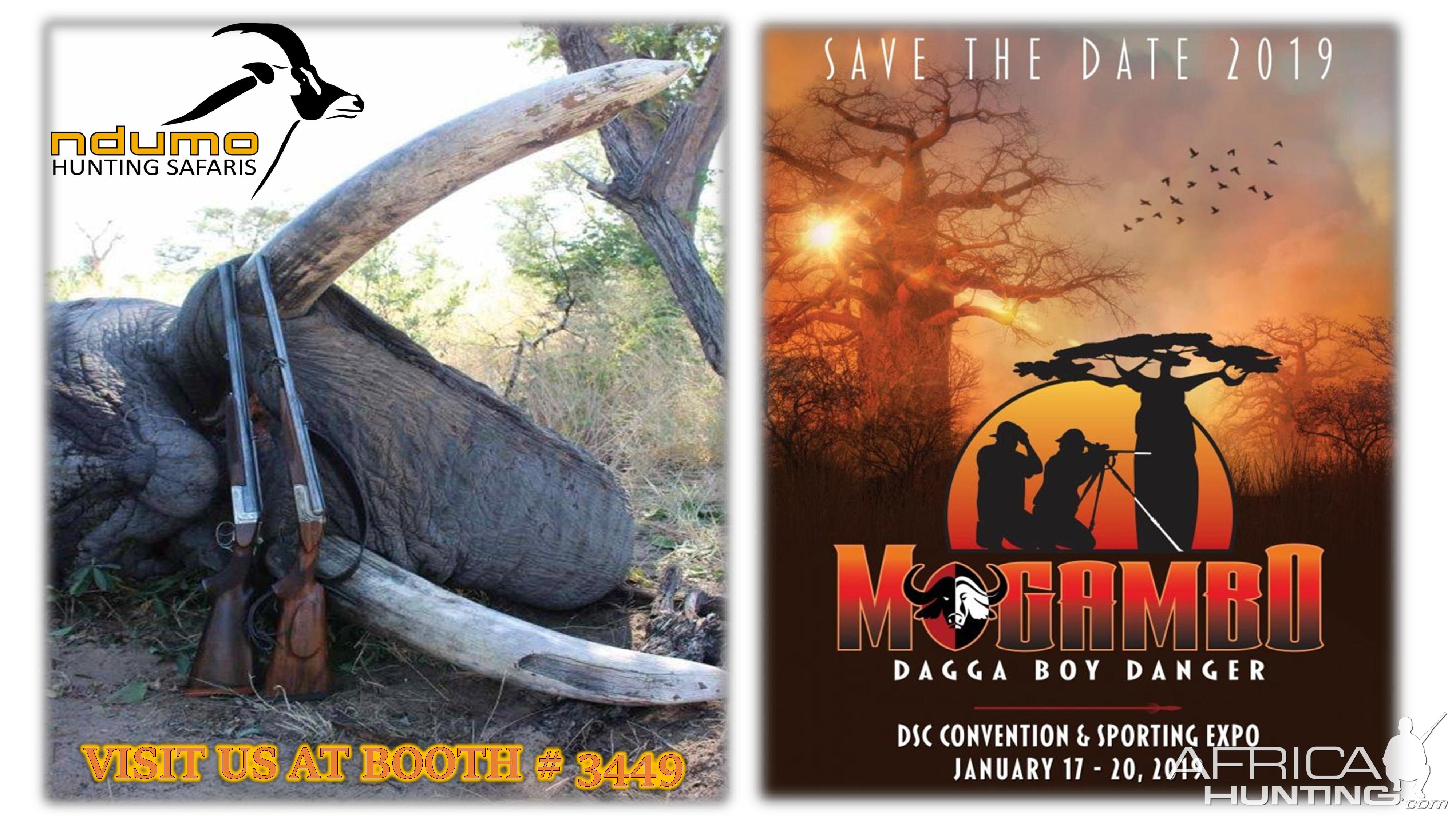 Ndumo Hunting Safaris at DSC Convention & Sporting Expo