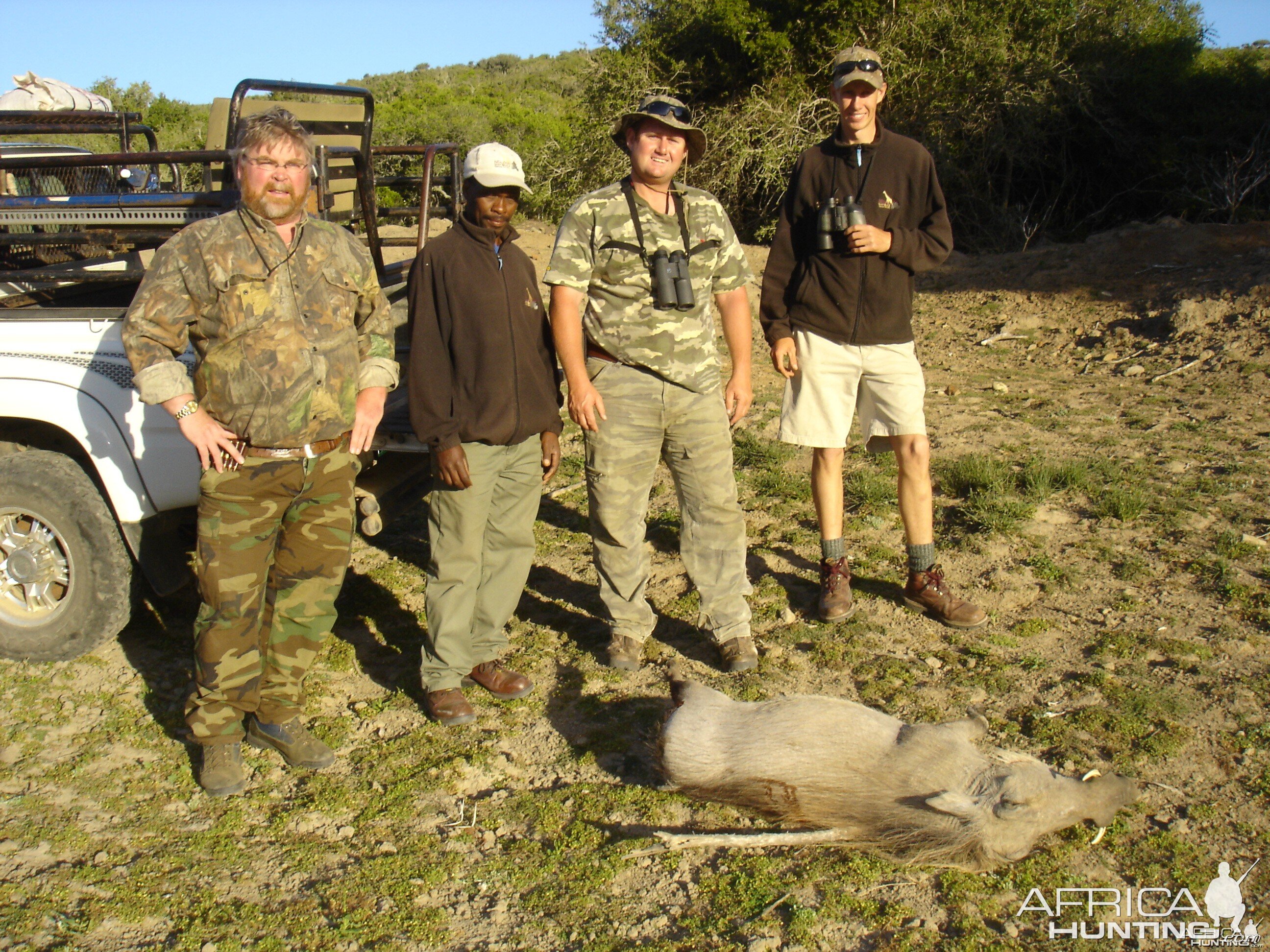 Nduna Crew with Warthog