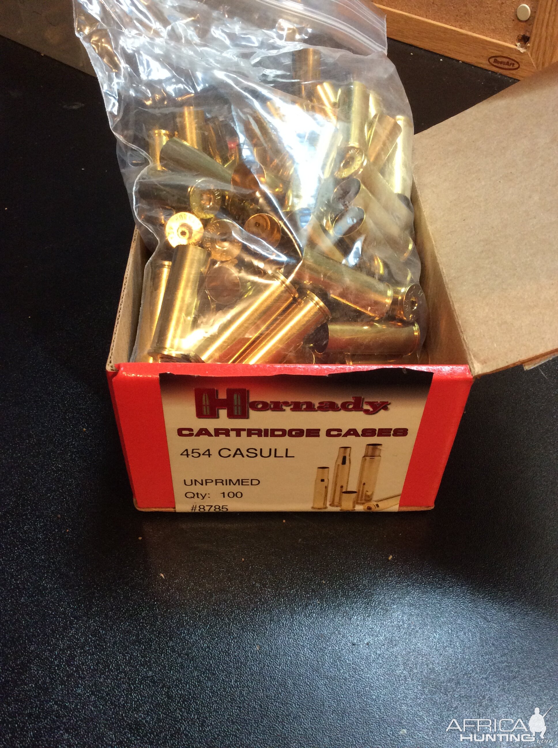 New Hornady 454 Brass