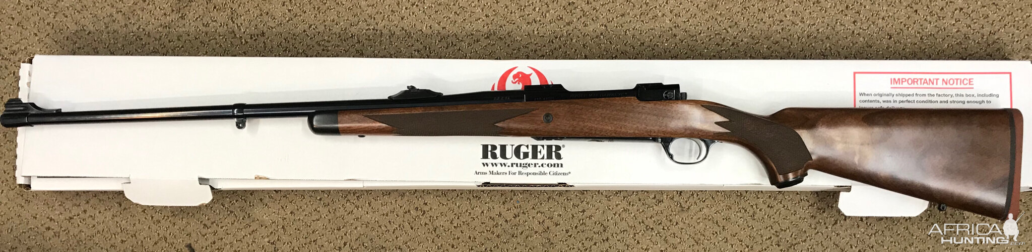 New Ruger M77 African 9.3x62