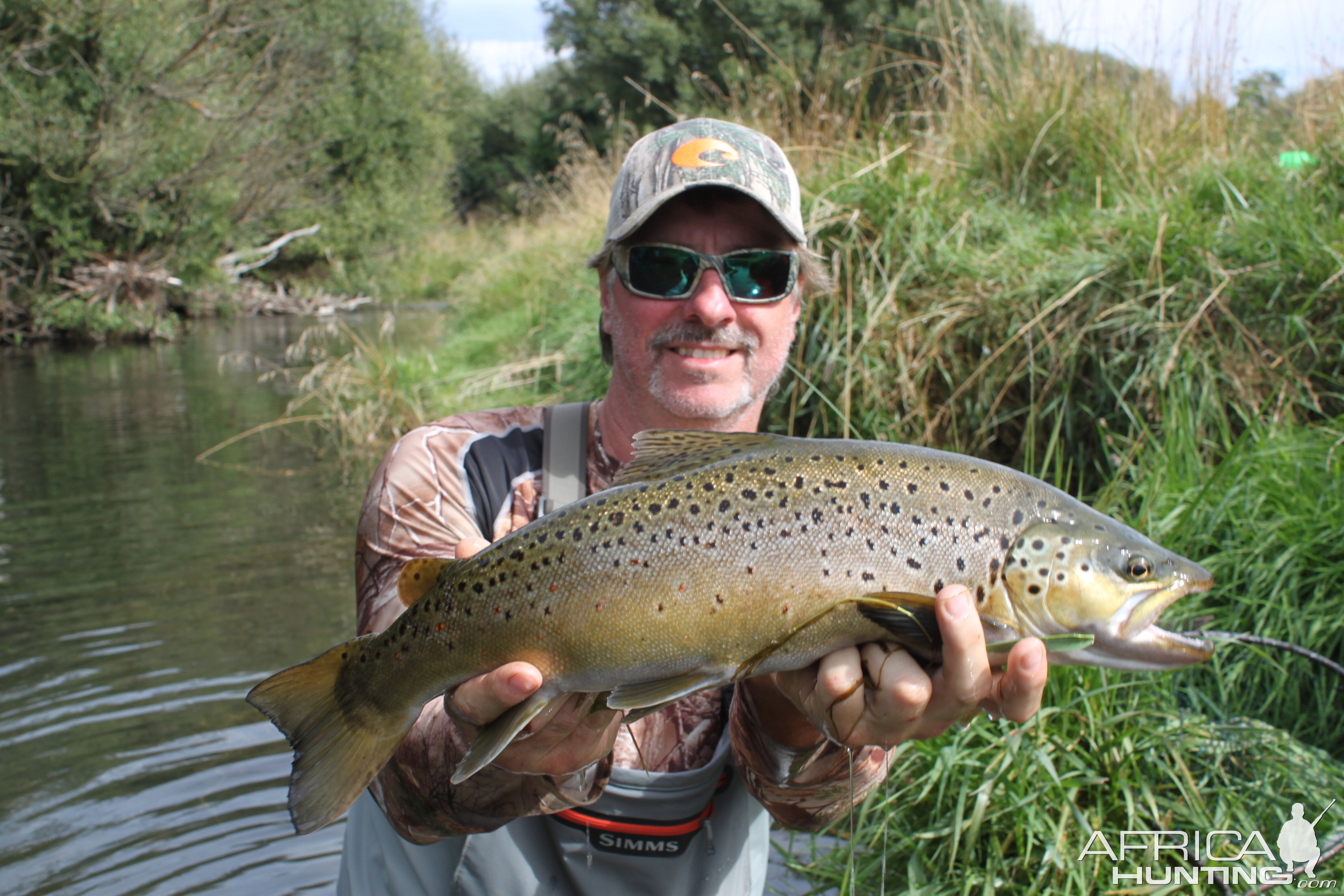 New Zealand Fly Fishing Rainbow Trout