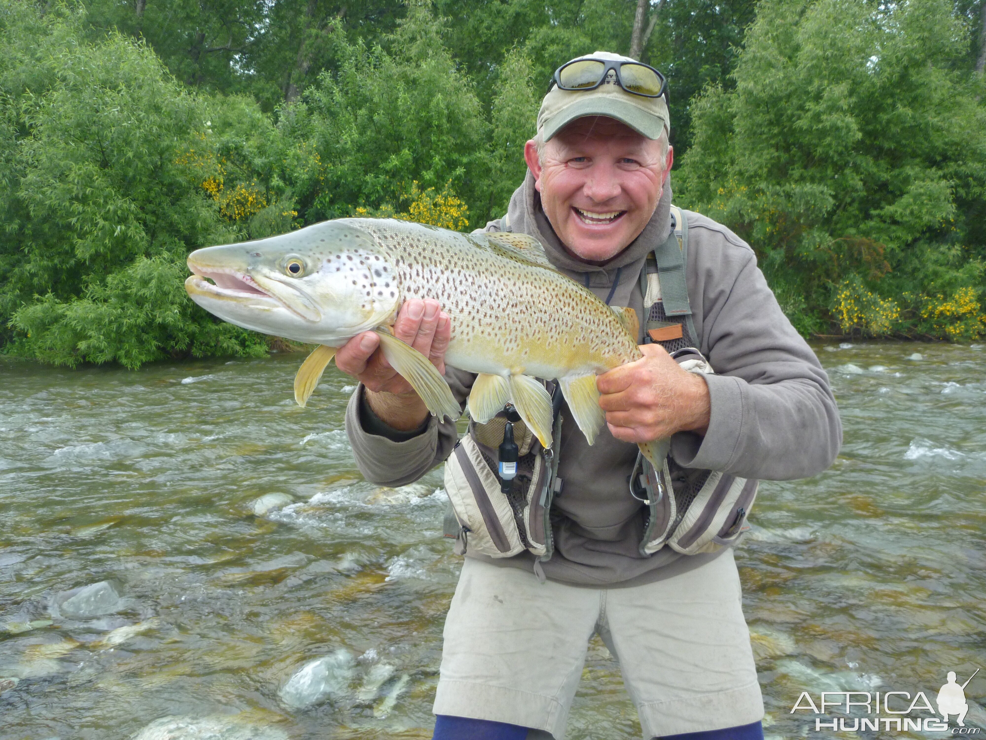 New Zealand Trout fishing