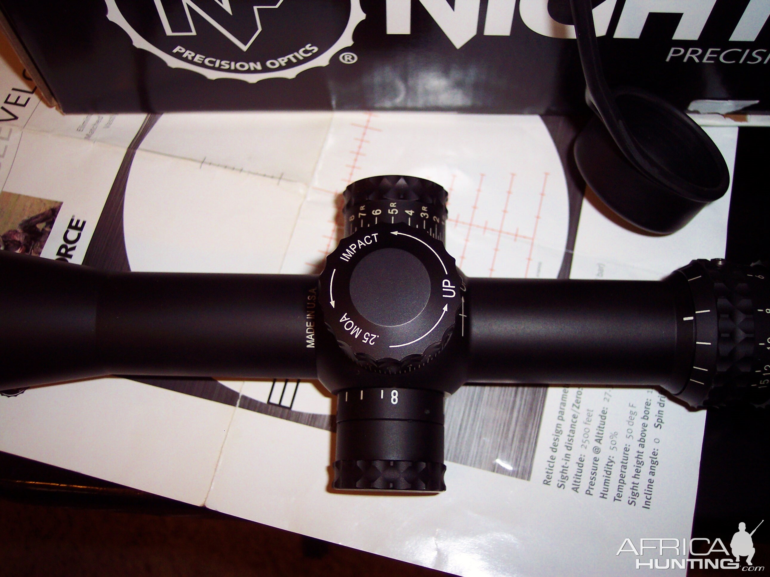 Nightforce NXS 3.5-15x50 F1 Riflescope