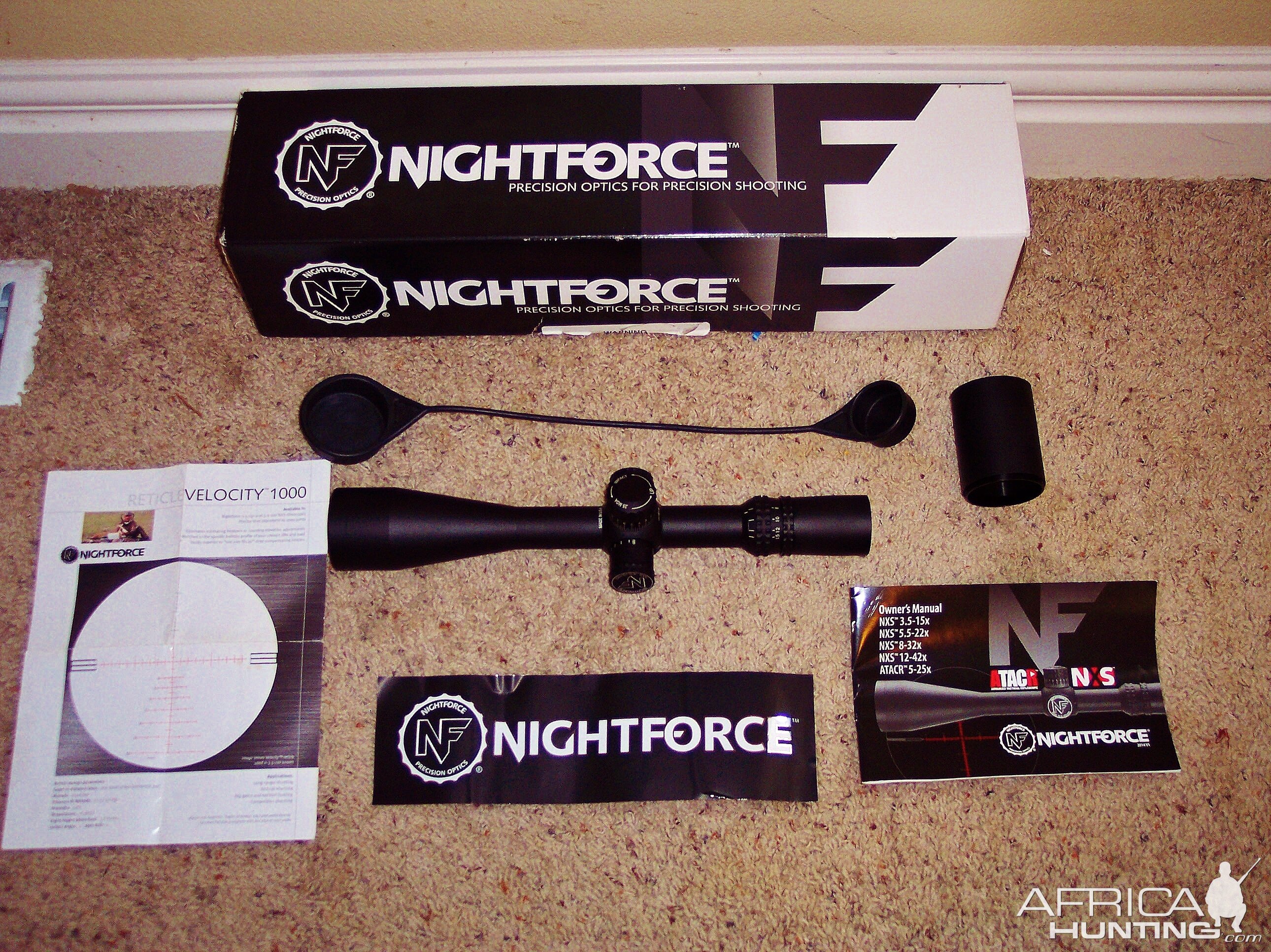 Nightforce NXS 3.5-15x50 F1 Riflescope