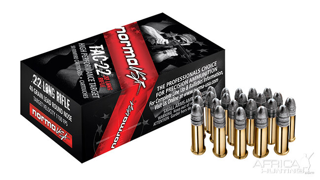 Norma Ammunition TAC 22LR