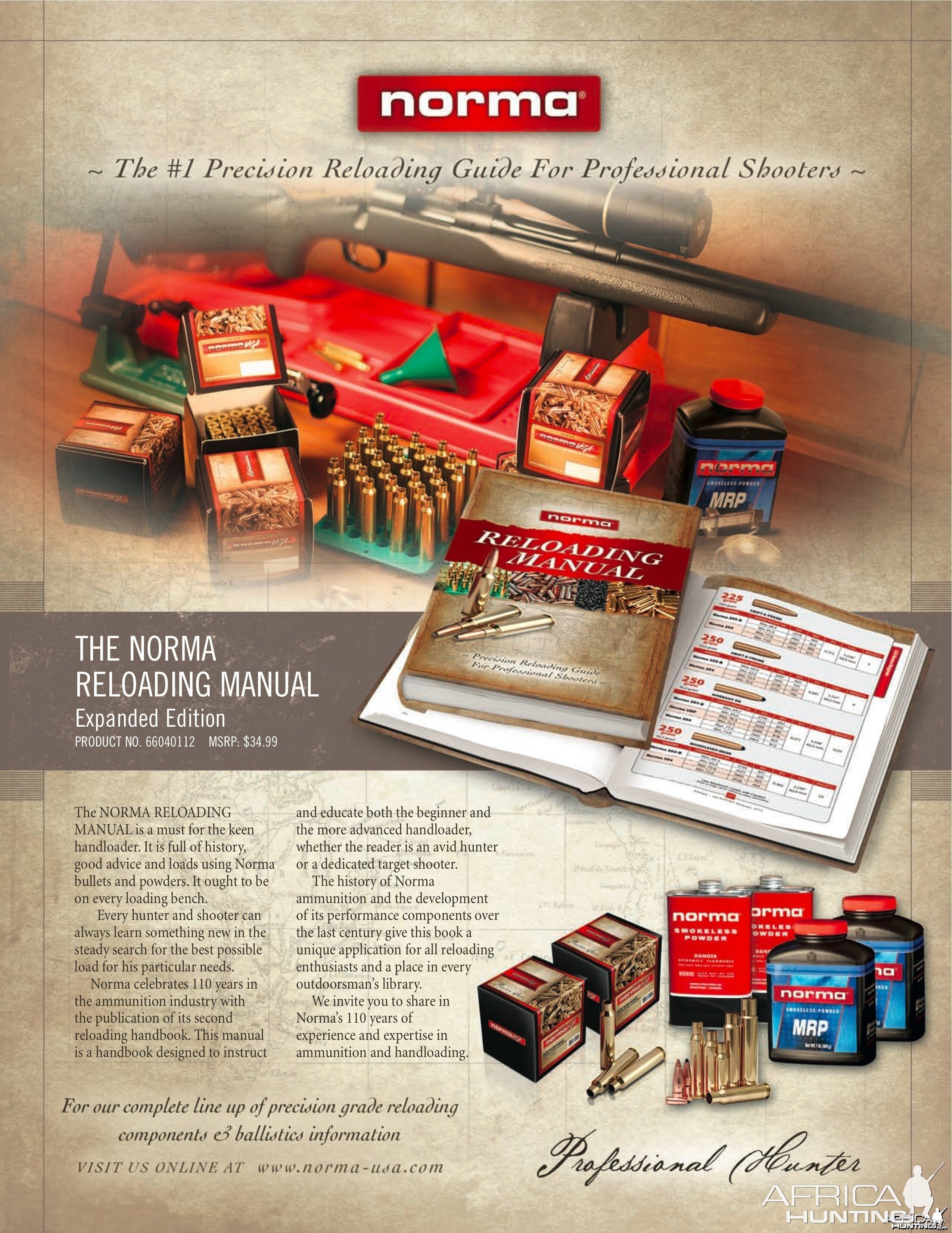 Norma-USA Announces the #1 Precision Reloading Guide