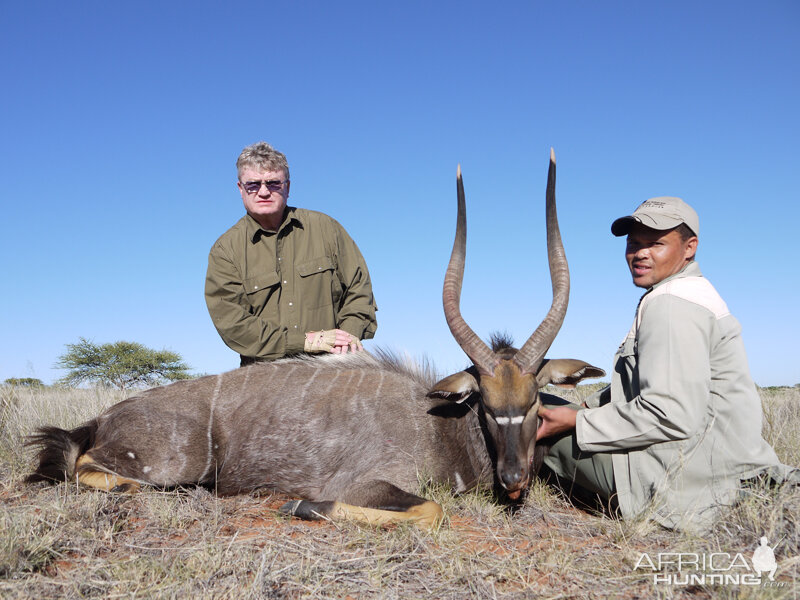 Nyala hunt with Wintershoek Johnny Vivier Safaris