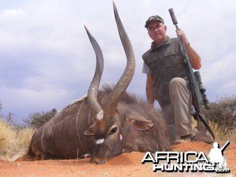 Nyala hunt with Wintershoek Johnny Vivier Safaris