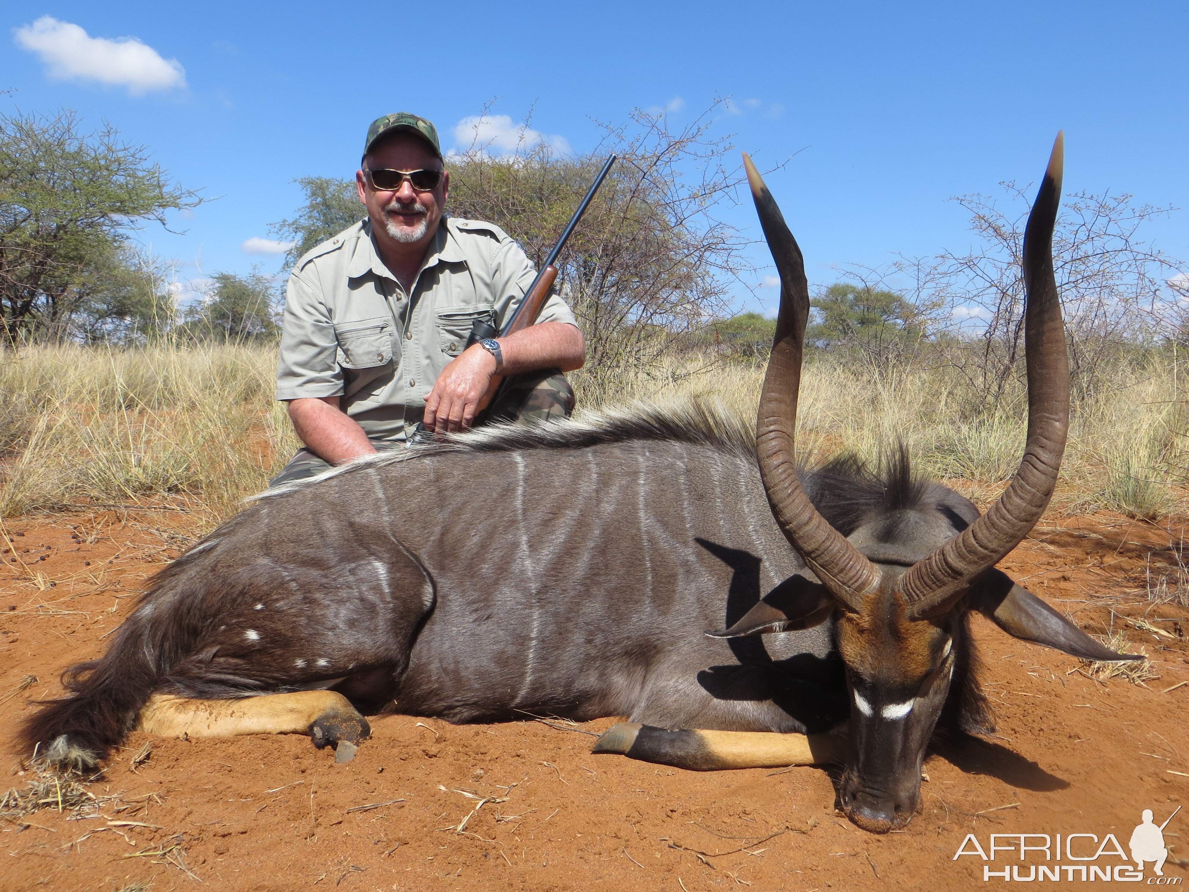 Nyala hunted with Limcroma Safaris