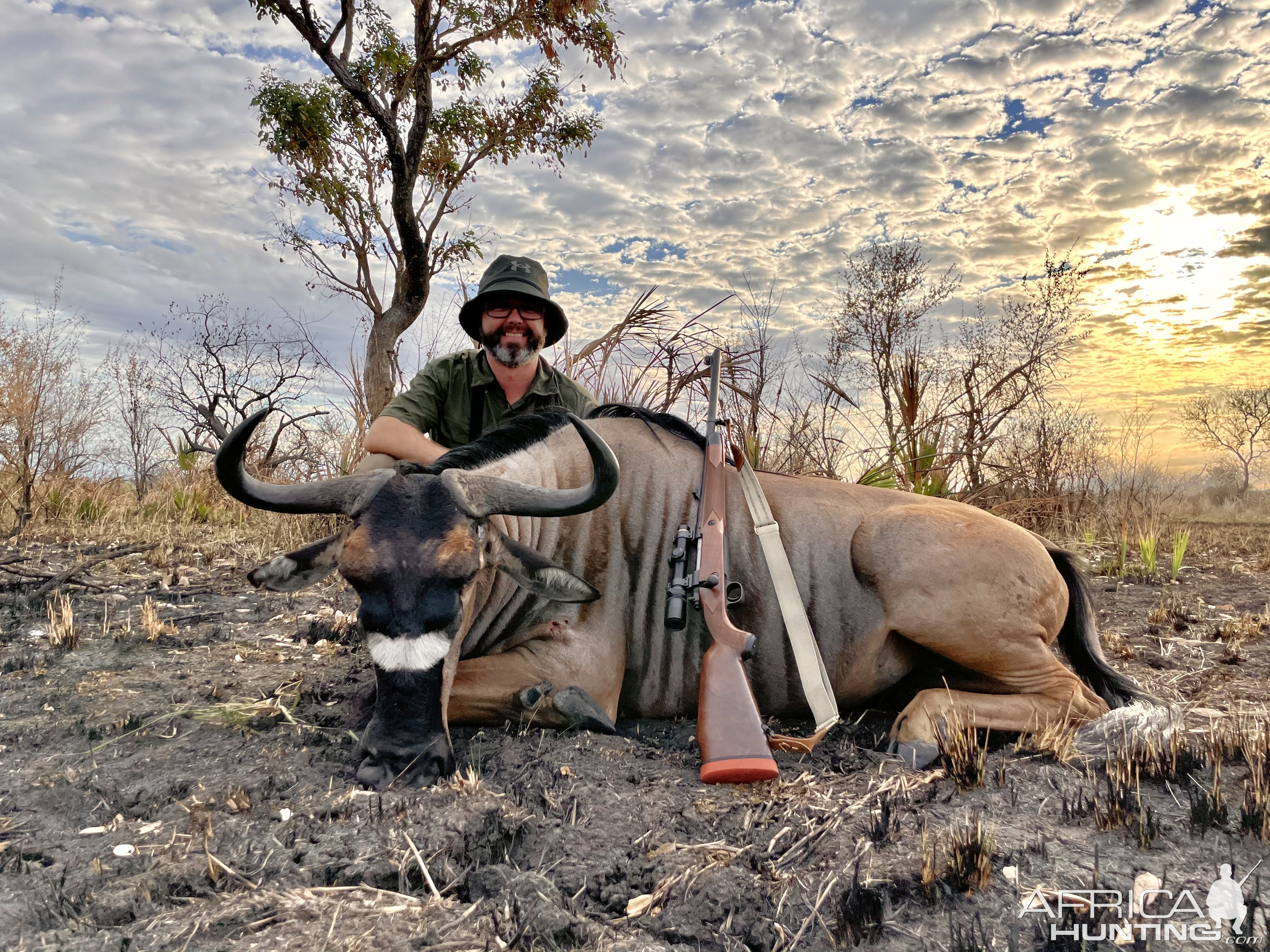 Nyasa Wildebeest Hunt Selous Game Reserve Tanzania