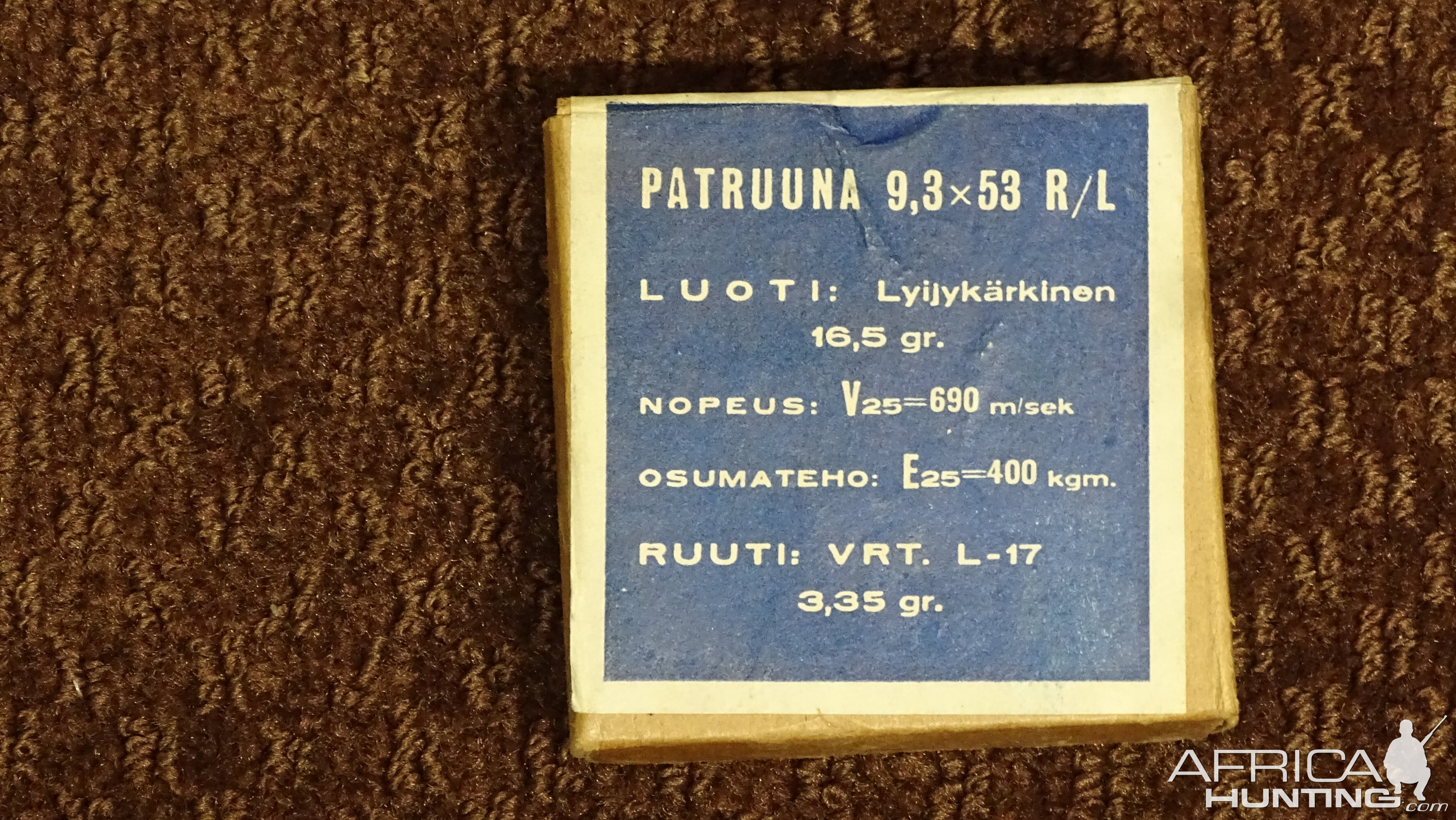 Old Cartridge Box