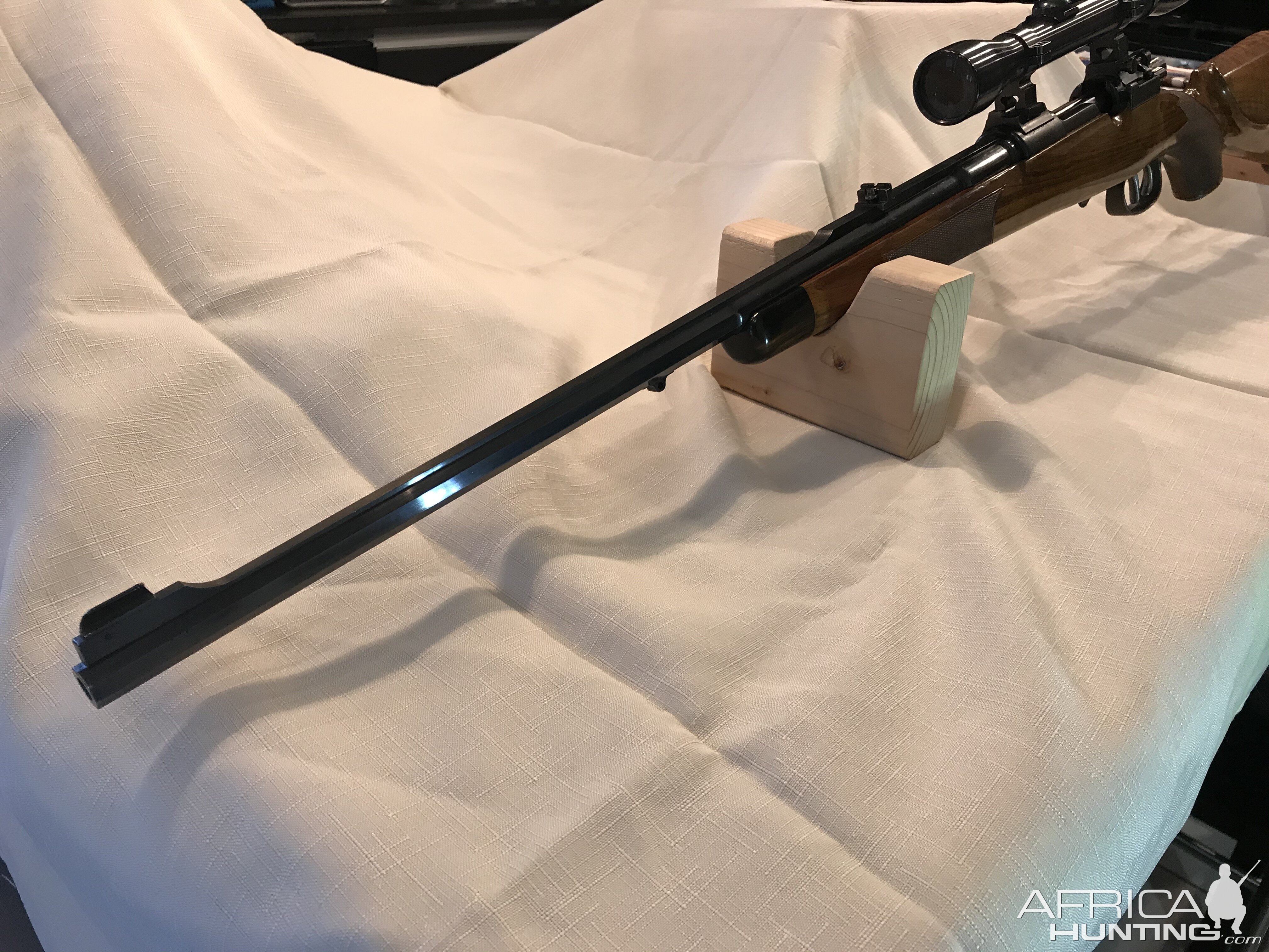 Old-fashioned Mauser Rifle