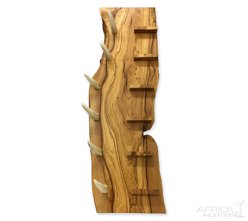 Olivewood 6-Knife Display