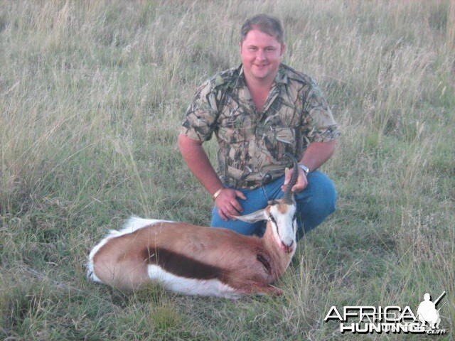 one horn springbok