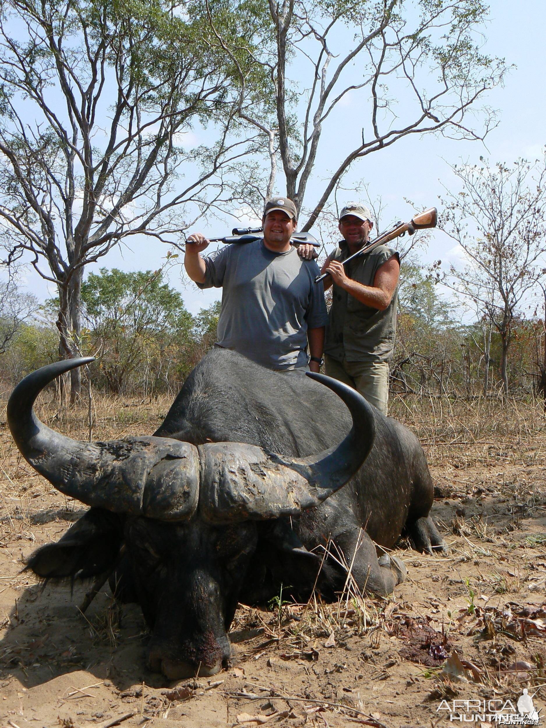 One shot kill......... Buffalo Tanzania