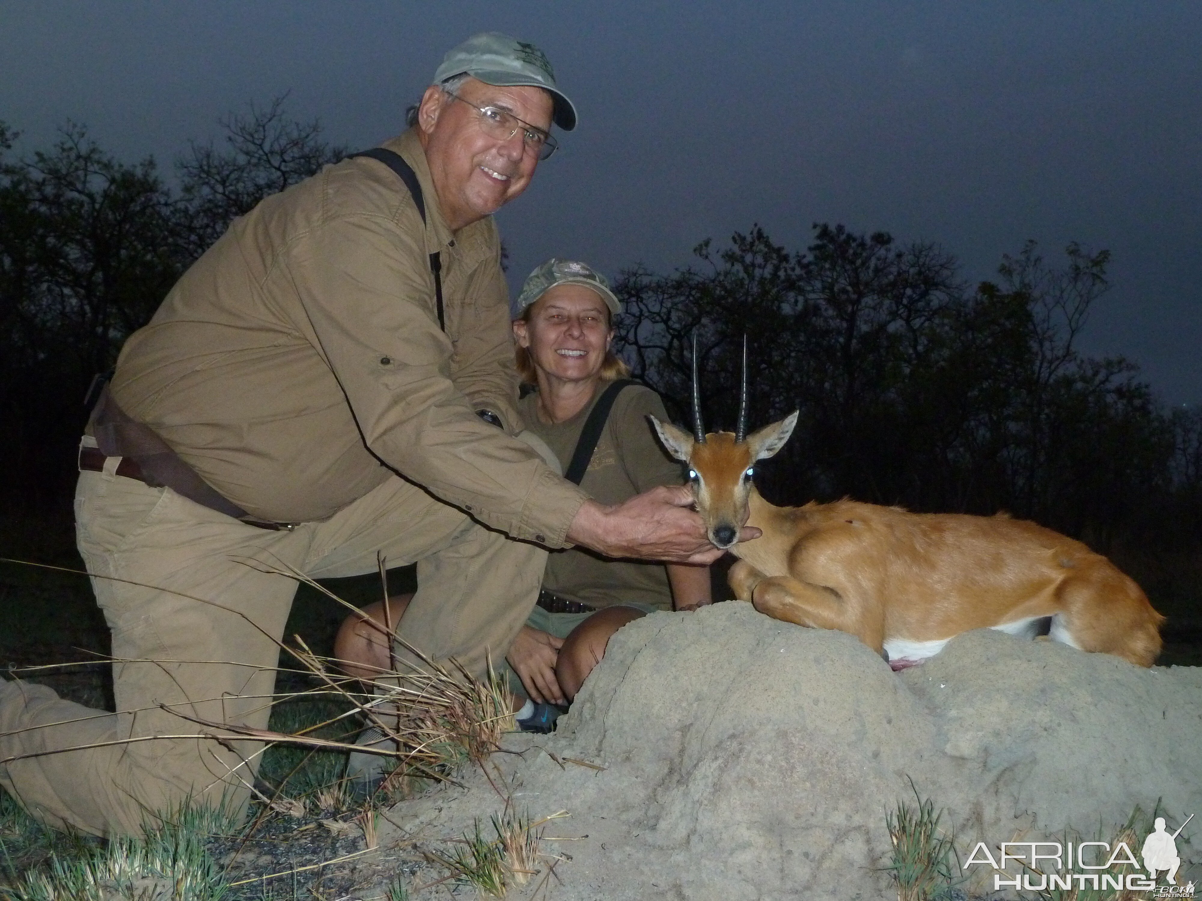 Oribi hunted in Central Africa with Club Faune