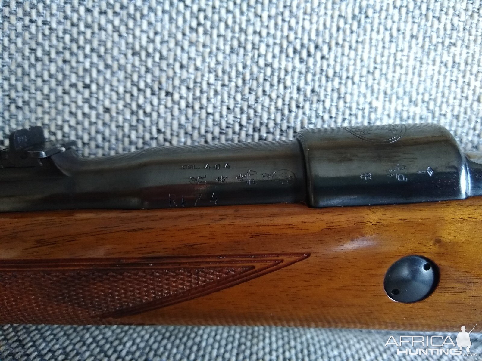 Original FN Mauser 98 Rifle in 404 Jeffery