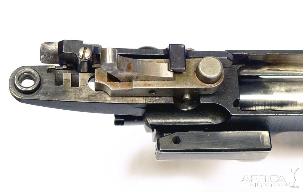 Original Mauser side safety of a late '30 action