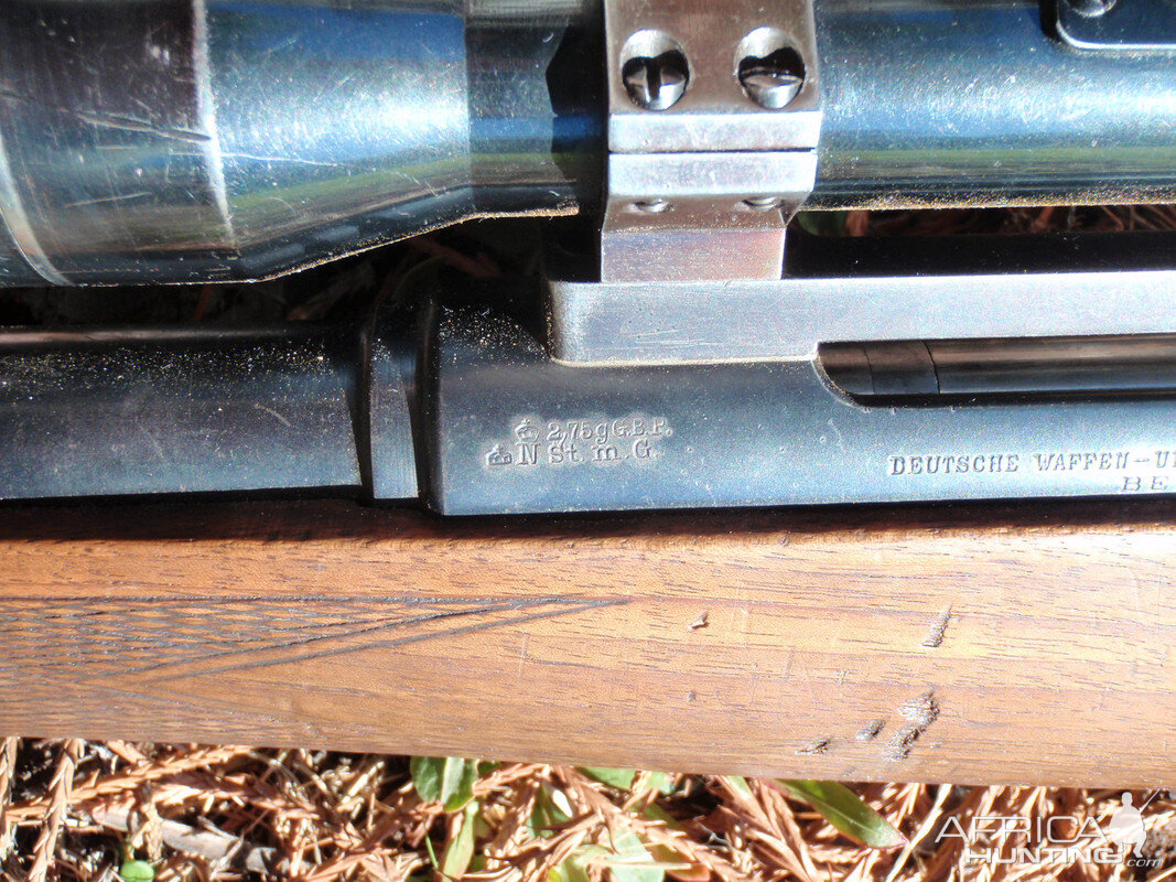 Original Spotting DWM M93 7mm Mauser Rifle