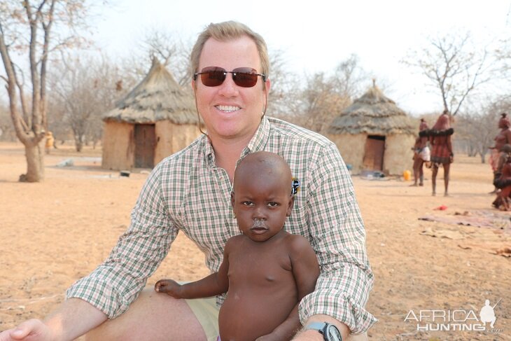 Orphan Himba at Himba Village