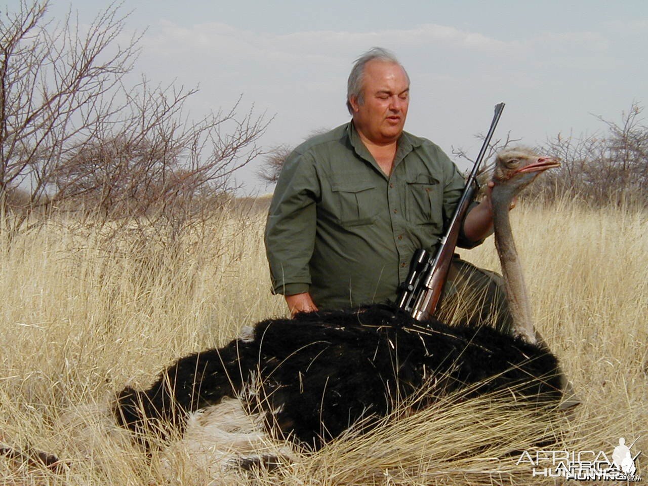 Ostrich Hunting in Namibia