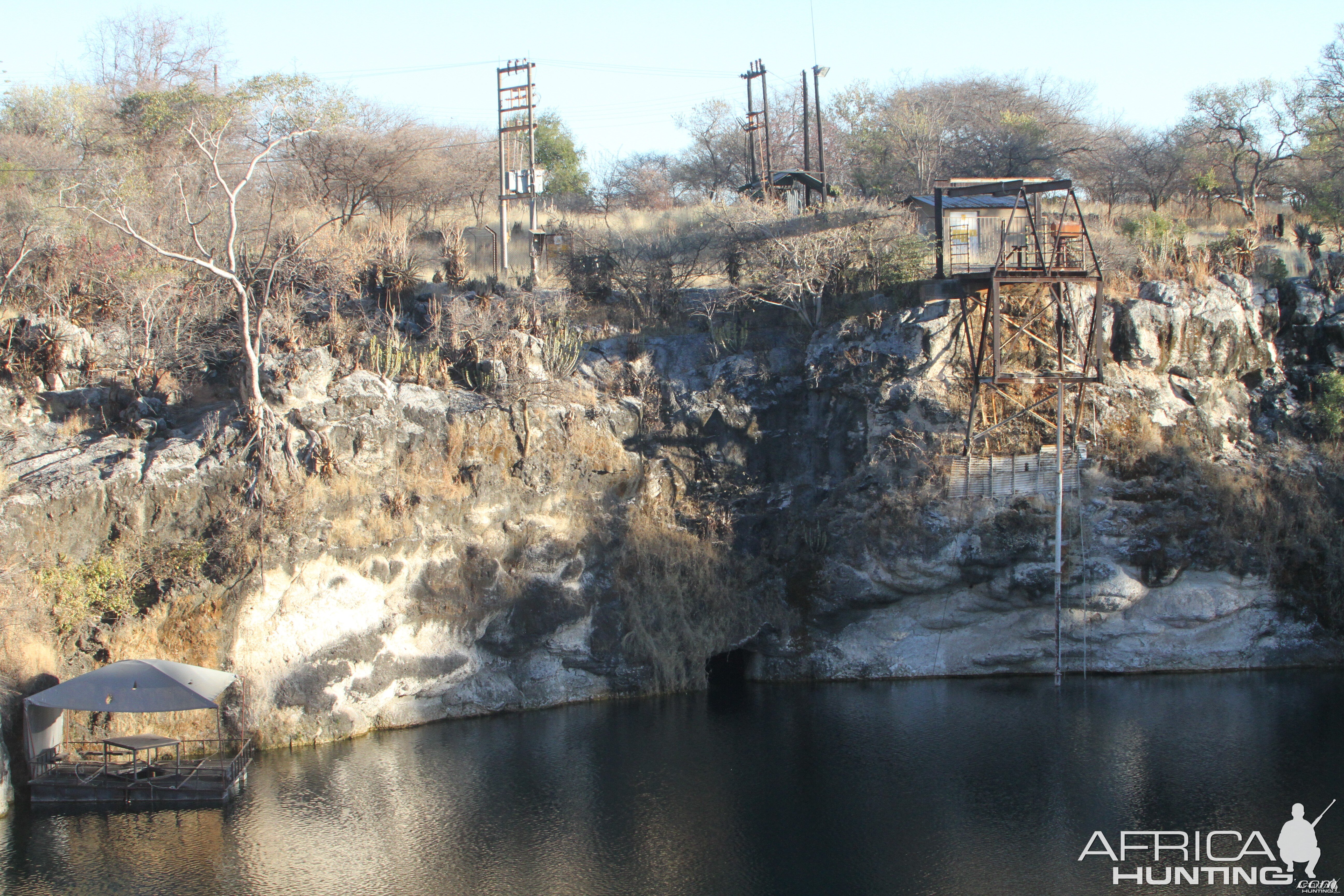 Otjikoto Lake in Namibia