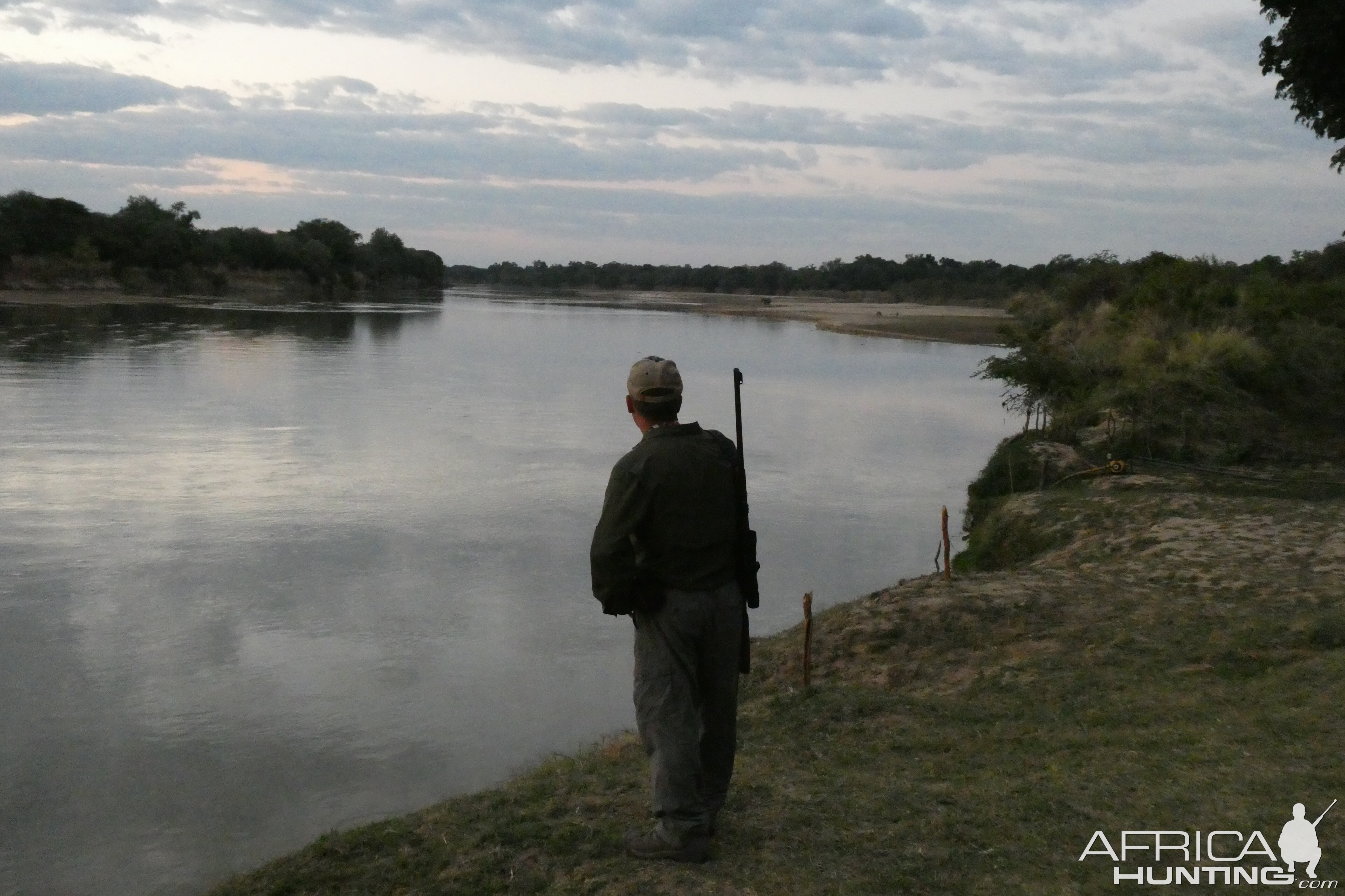 Overlooking the river